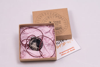 Silver Necklace - The cryptographic disc of Aeneas