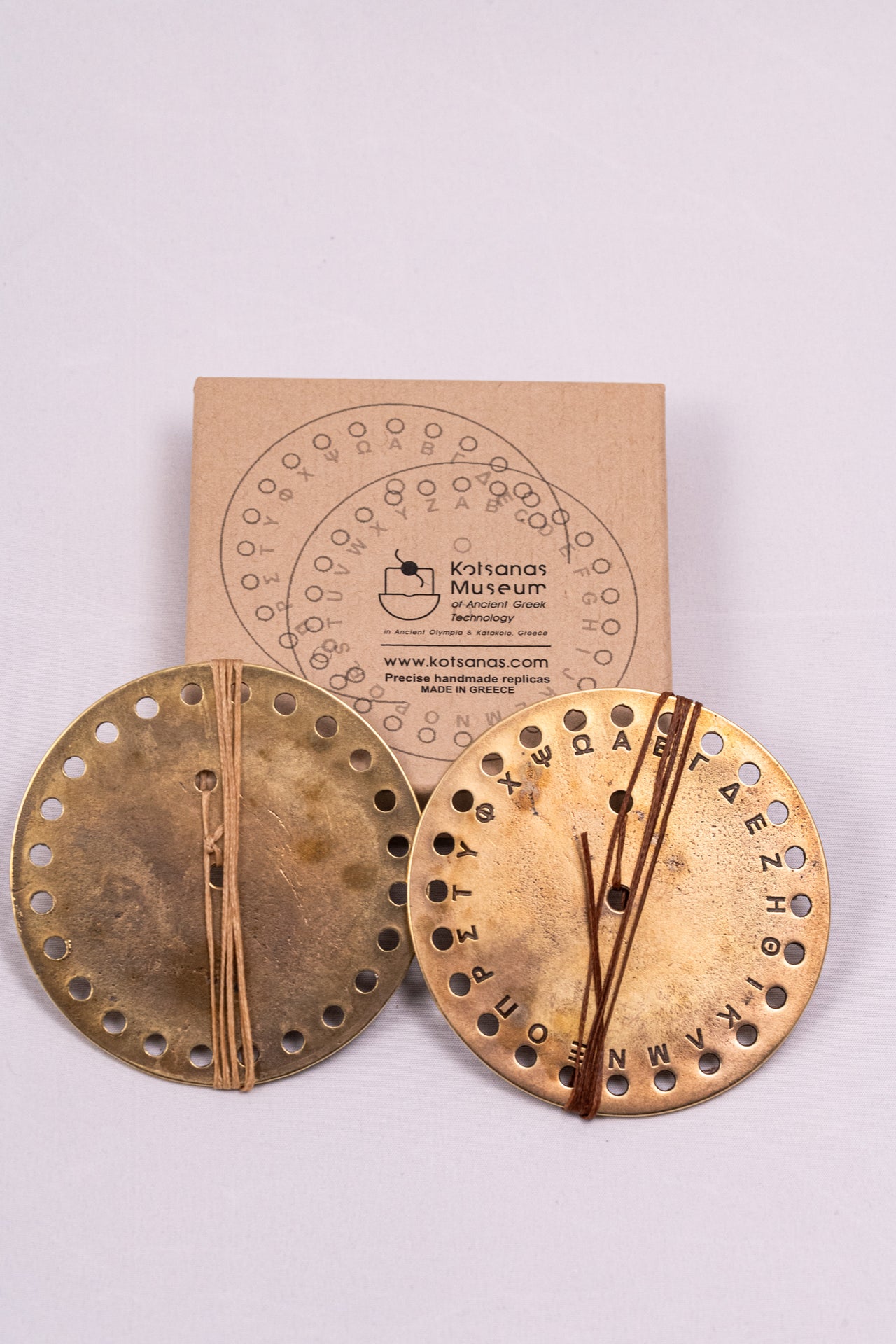 The cryptographic disc of Aeneas