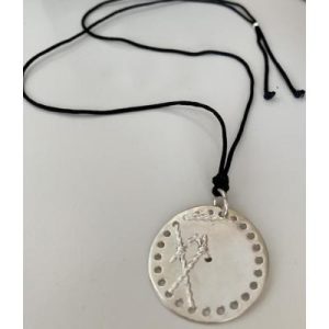 sku necklace crypt disc silver gr 1523808139